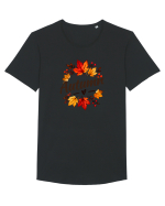 Autumn  Tricou mânecă scurtă guler larg Bărbat Skater