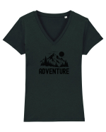 Adventure  Tricou mânecă scurtă guler V Damă Evoker