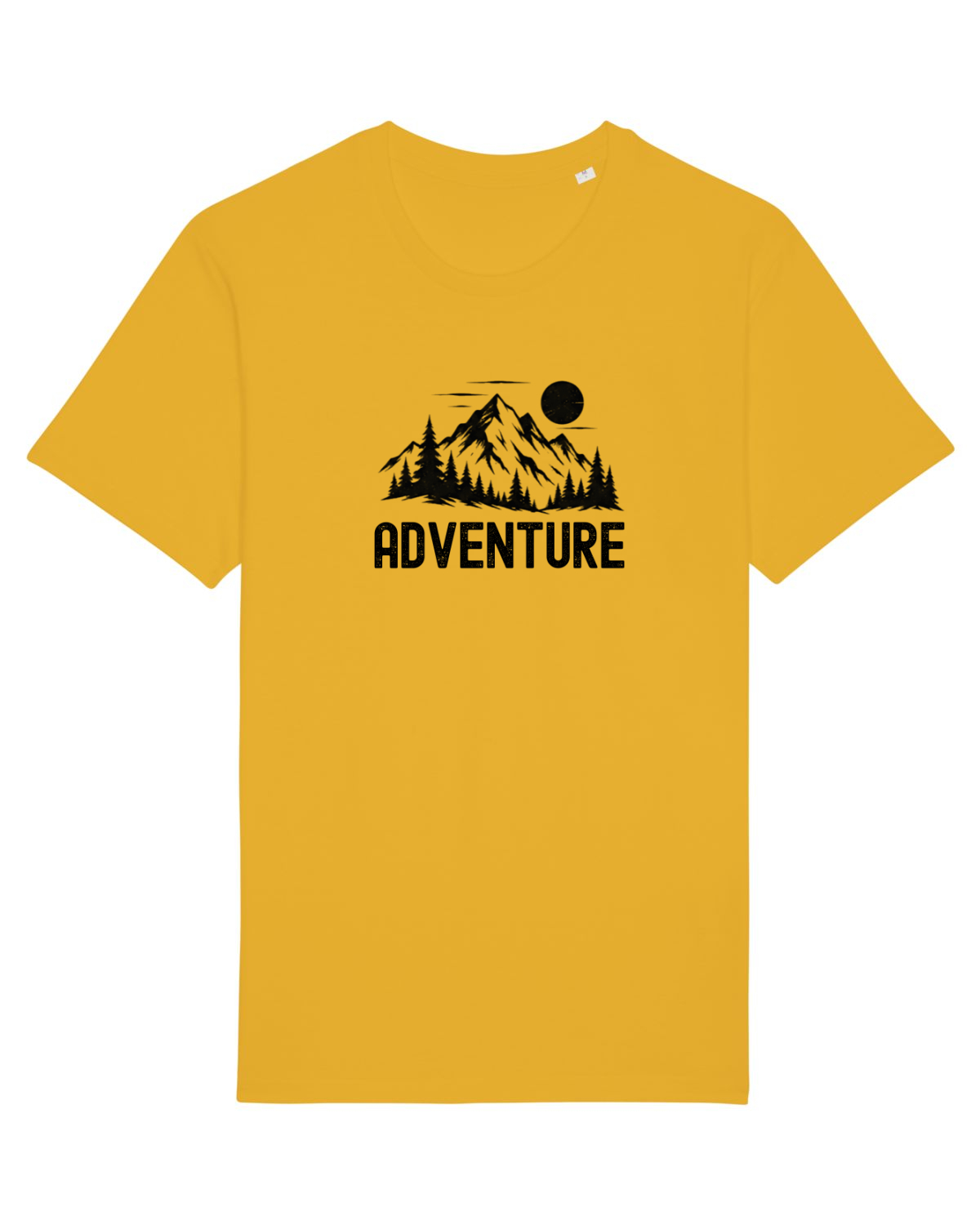 Tricou mânecă scurtă Unisex Rocker Spectra Yellow
