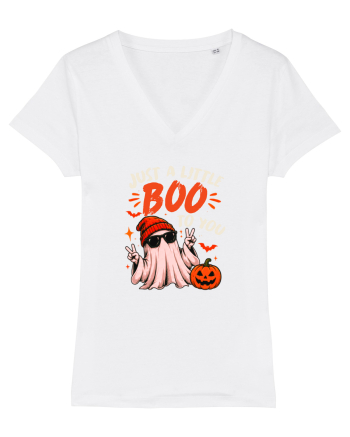 Just a little boo to you White