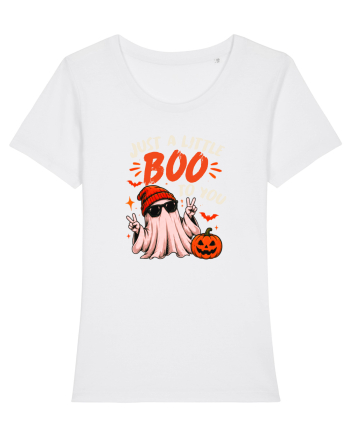 Just a little boo to you White