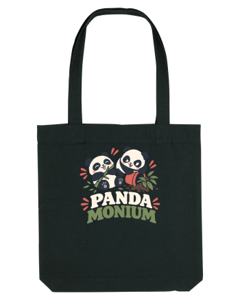 Funny Panda Humor Bamboos Pandas Lover Cute Animal Pun Black