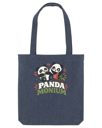 Funny Panda Humor Bamboos Pandas Lover Cute Animal Pun Midnight Blue