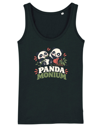 Funny Panda Humor Bamboos Pandas Lover Cute Animal Pun Black