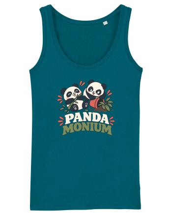 Funny Panda Humor Bamboos Pandas Lover Cute Animal Pun Ocean Depth