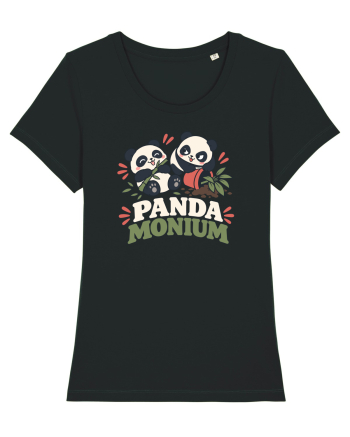 Funny Panda Humor Bamboos Pandas Lover Cute Animal Pun Black