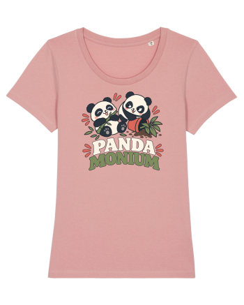 Funny Panda Humor Bamboos Pandas Lover Cute Animal Pun Canyon Pink
