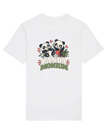 Funny Panda Humor Bamboos Pandas Lover Cute Animal Pun White