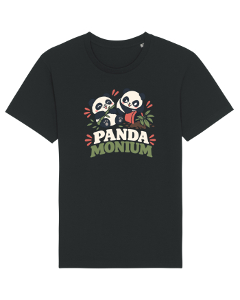 Funny Panda Humor Bamboos Pandas Lover Cute Animal Pun Black