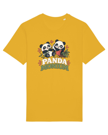 Funny Panda Humor Bamboos Pandas Lover Cute Animal Pun Spectra Yellow