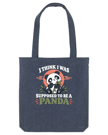 Funny Panda Lover Cute Bamboos Animal Humor Pandas Pun Midnight Blue