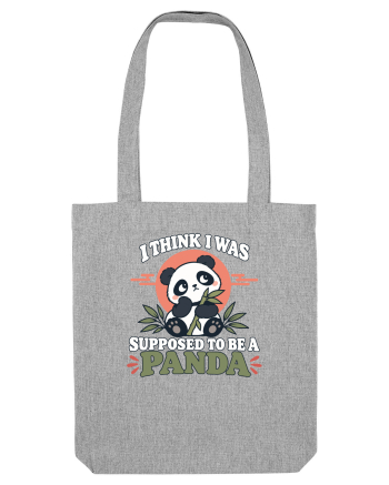 Funny Panda Lover Cute Bamboos Animal Humor Pandas Pun Heather Grey