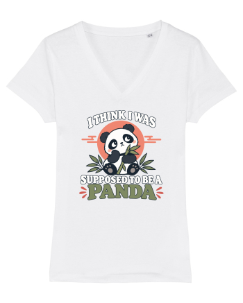 Funny Panda Lover Cute Bamboos Animal Humor Pandas Pun White