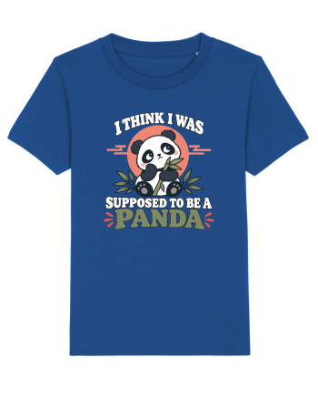 Funny Panda Lover Cute Bamboos Animal Humor Pandas Pun Majorelle Blue