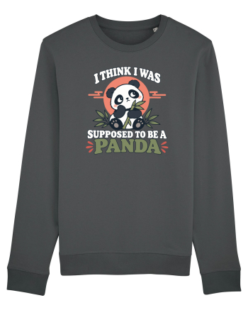 Funny Panda Lover Cute Bamboos Animal Humor Pandas Pun Anthracite