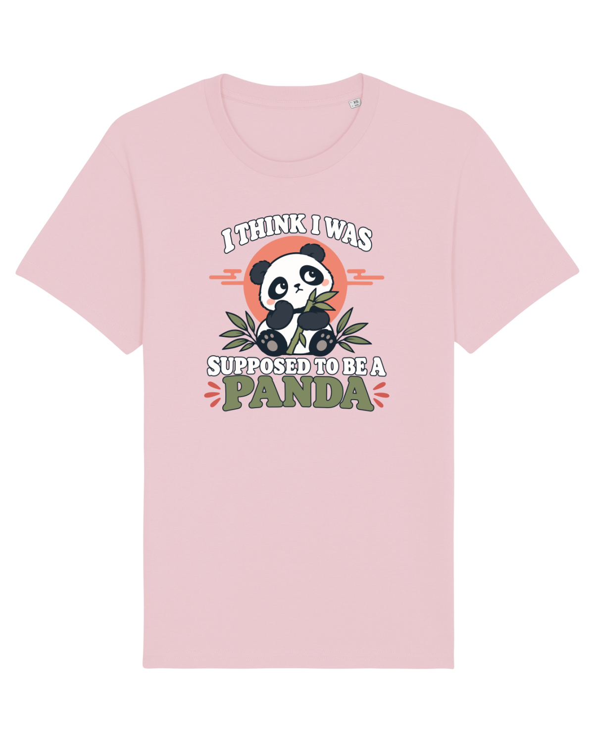 Tricou mânecă scurtă Unisex Rocker Cotton Pink
