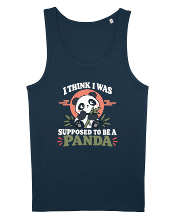 Funny Panda Lover Cute Bamboos Animal Humor Pandas Pun Navy