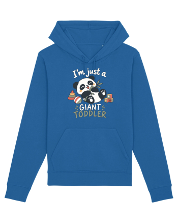 Funny Panda Toddler Humor Cute Pandas Lover Animals Pun Royal Blue