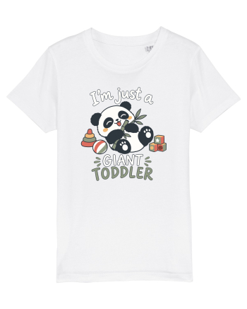 Funny Panda Toddler Humor Cute Pandas Lover Animals Pun White