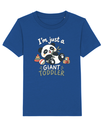 Funny Panda Toddler Humor Cute Pandas Lover Animals Pun Majorelle Blue
