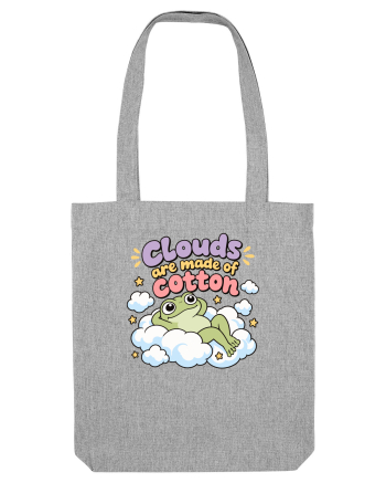 Cute Frog Lover Cloud Humor Kawaii Frogs Nature Animals Heather Grey