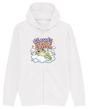 Cute Frog Lover Cloud Humor Kawaii Frogs Nature Animals White