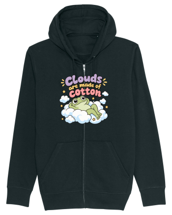 Cute Frog Lover Cloud Humor Kawaii Frogs Nature Animals Black