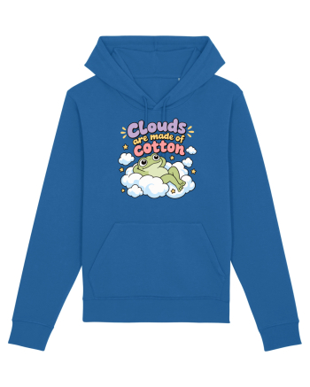 Cute Frog Lover Cloud Humor Kawaii Frogs Nature Animals Royal Blue