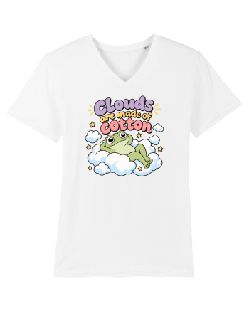 Cute Frog Lover Cloud Humor Kawaii Frogs Nature Animals White
