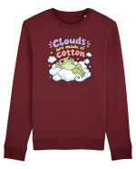 Cute Frog Lover Cloud Humor Kawaii Frogs Nature Animals Bluză mânecă lungă Unisex Rise