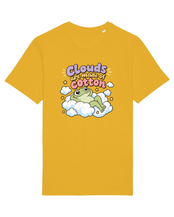 Cute Frog Lover Cloud Humor Kawaii Frogs Nature Animals Spectra Yellow