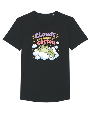 Cute Frog Lover Cloud Humor Kawaii Frogs Nature Animals Black