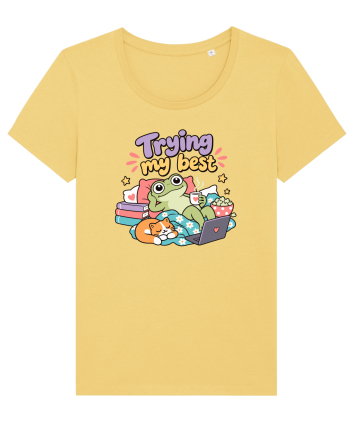 Funny Frog Procrastination Humor Relaxing Frogs Lover Lazy Jojoba