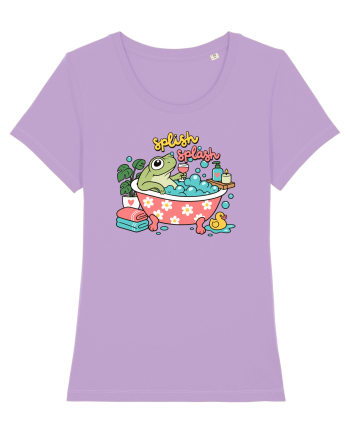 Funny Frog Relaxation Spa Bath Humor Relaxing Frogs Lover Lavender Dawn