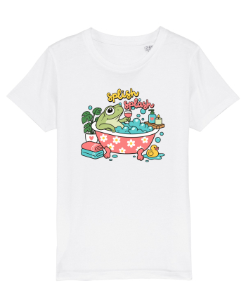 Funny Frog Relaxation Spa Bath Humor Relaxing Frogs Lover White