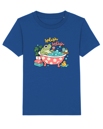 Funny Frog Relaxation Spa Bath Humor Relaxing Frogs Lover Majorelle Blue