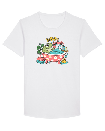 Funny Frog Relaxation Spa Bath Humor Relaxing Frogs Lover White