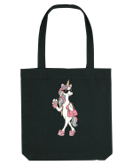 Stylish Unicorn with Sunglasses and Rainbow Hair Pretty Cute Sacoșă textilă