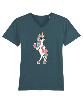 Stylish Unicorn with Sunglasses and Rainbow Hair Pretty Cute Stargazer
