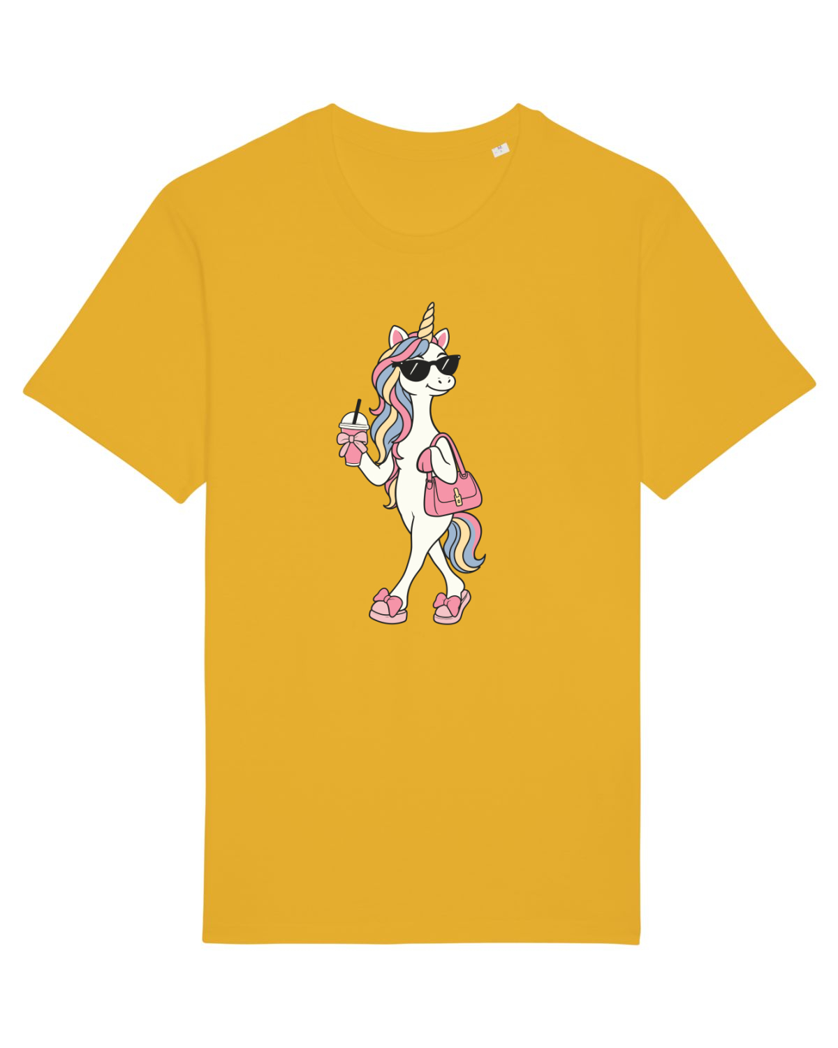 Tricou mânecă scurtă Unisex Rocker Spectra Yellow