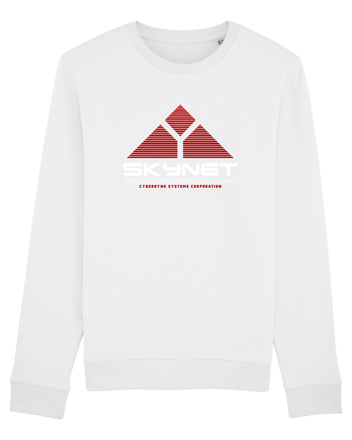 Bluză mânecă lungă Unisex Rise White