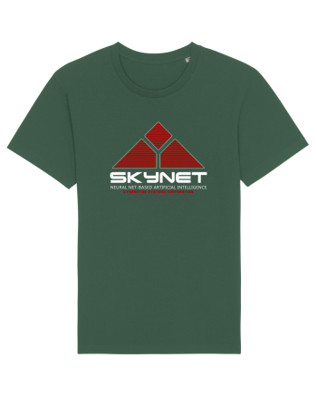 SKYNET Neural Net-Based Artificial Intelligence Bottle Green