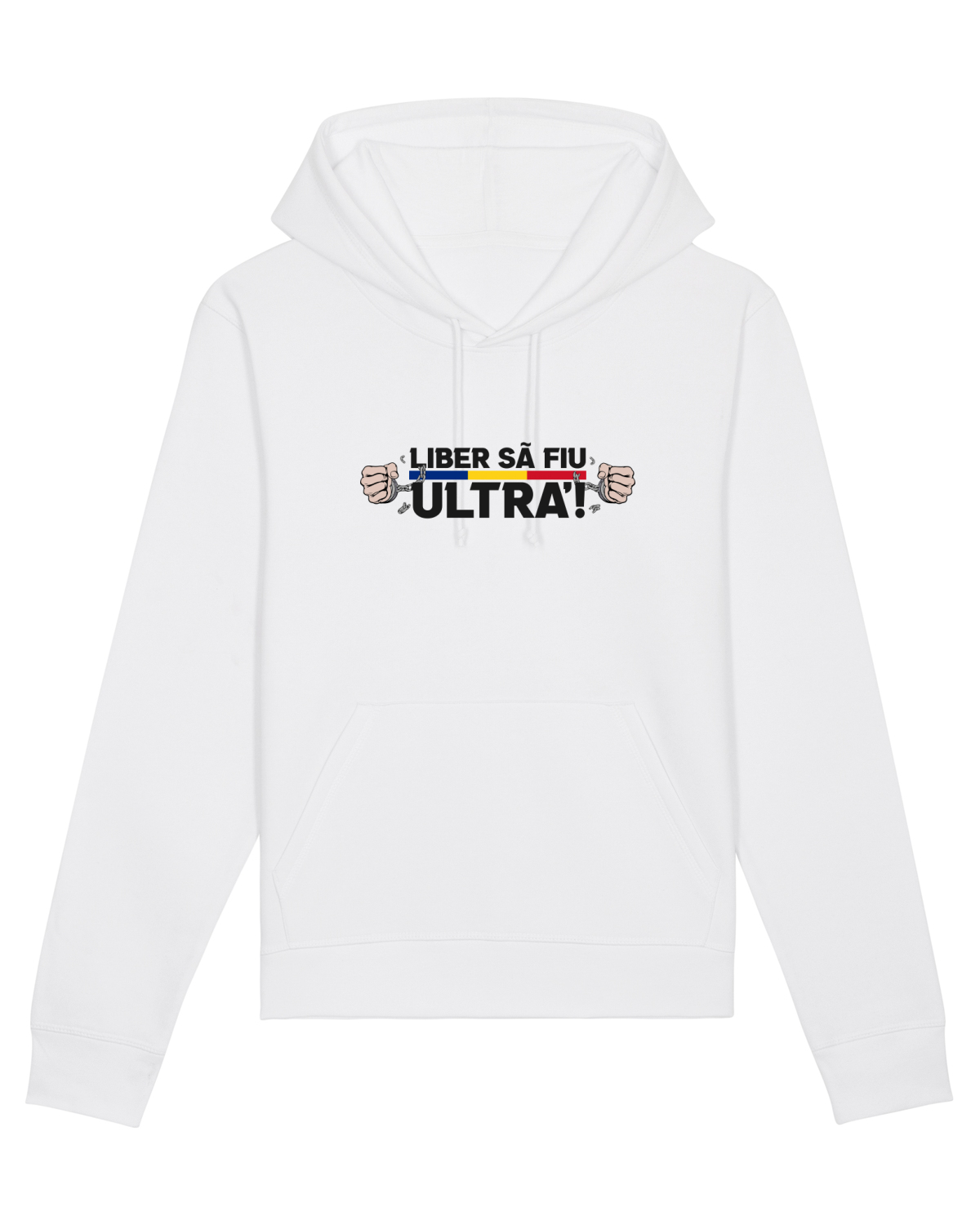 Hanorac Unisex Drummer White