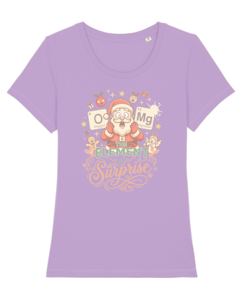 Chemistry Christmas Santa Joke a Periodic Table Pun O-Mg Lavender Dawn
