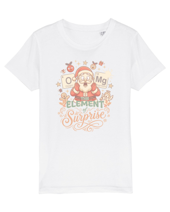 Chemistry Christmas Santa Joke a Periodic Table Pun O-Mg White
