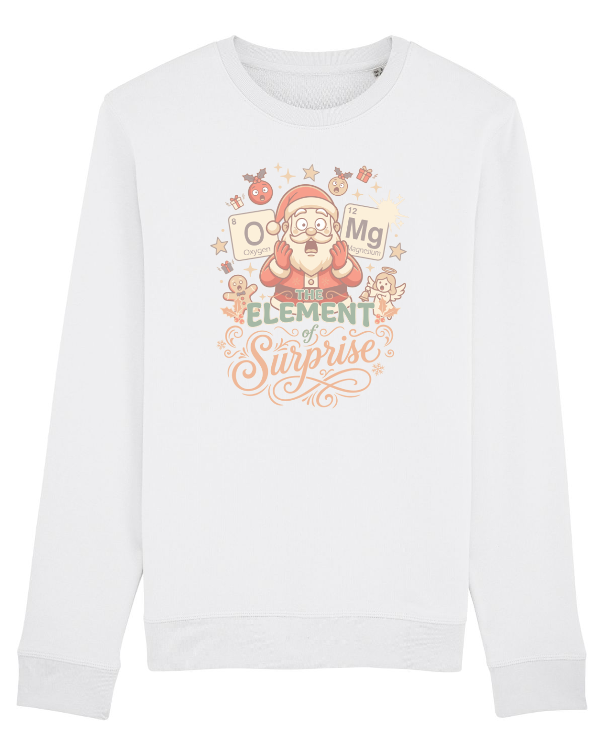 Bluză mânecă lungă Unisex Rise White