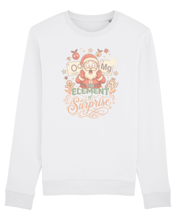 Chemistry Christmas Santa Joke a Periodic Table Pun O-Mg White