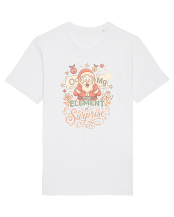 Chemistry Christmas Santa Joke a Periodic Table Pun O-Mg White
