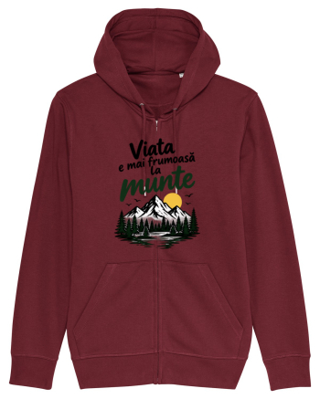 Viața este mai frumoasă la munte Burgundy
