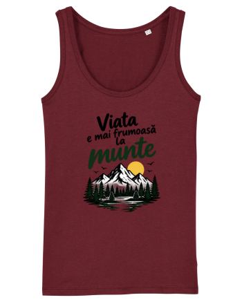 Viața este mai frumoasă la munte Burgundy